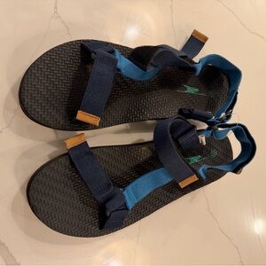 Teva Sport Sandals Men’s | Adjustable Blue Hiking Walking Sandals